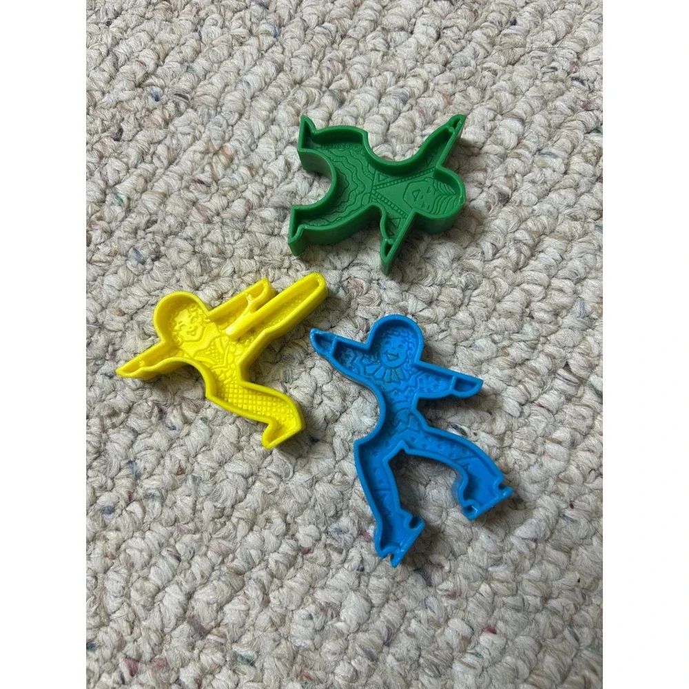 Vintage 1992 McDonalds Happy Meal Cookie Cutters Set of 3 Ronald McDonald P‎